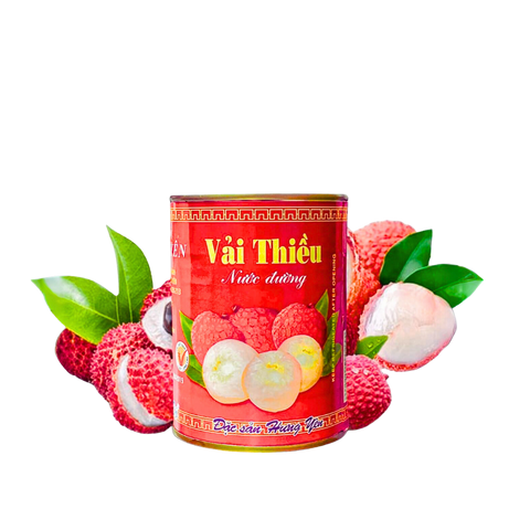 Vải Thiều Nước Đường Hưng Yên - 565Gr